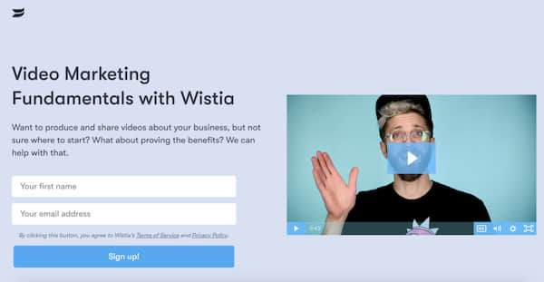 wistia video lead magnet